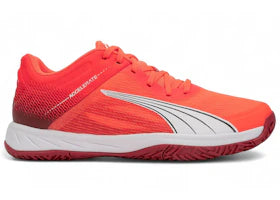 Puma Accelerate Turbo Glowing Red White Dark Crimson Black - authentic Puma sneakers