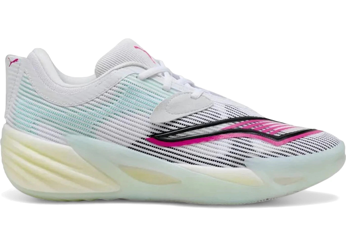 Puma All-Pro Nitro 2 White Mint Melt - vue 360