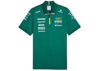 Puma Aston Martin Aramco Formula 1 Team Classic Polo Green Lux