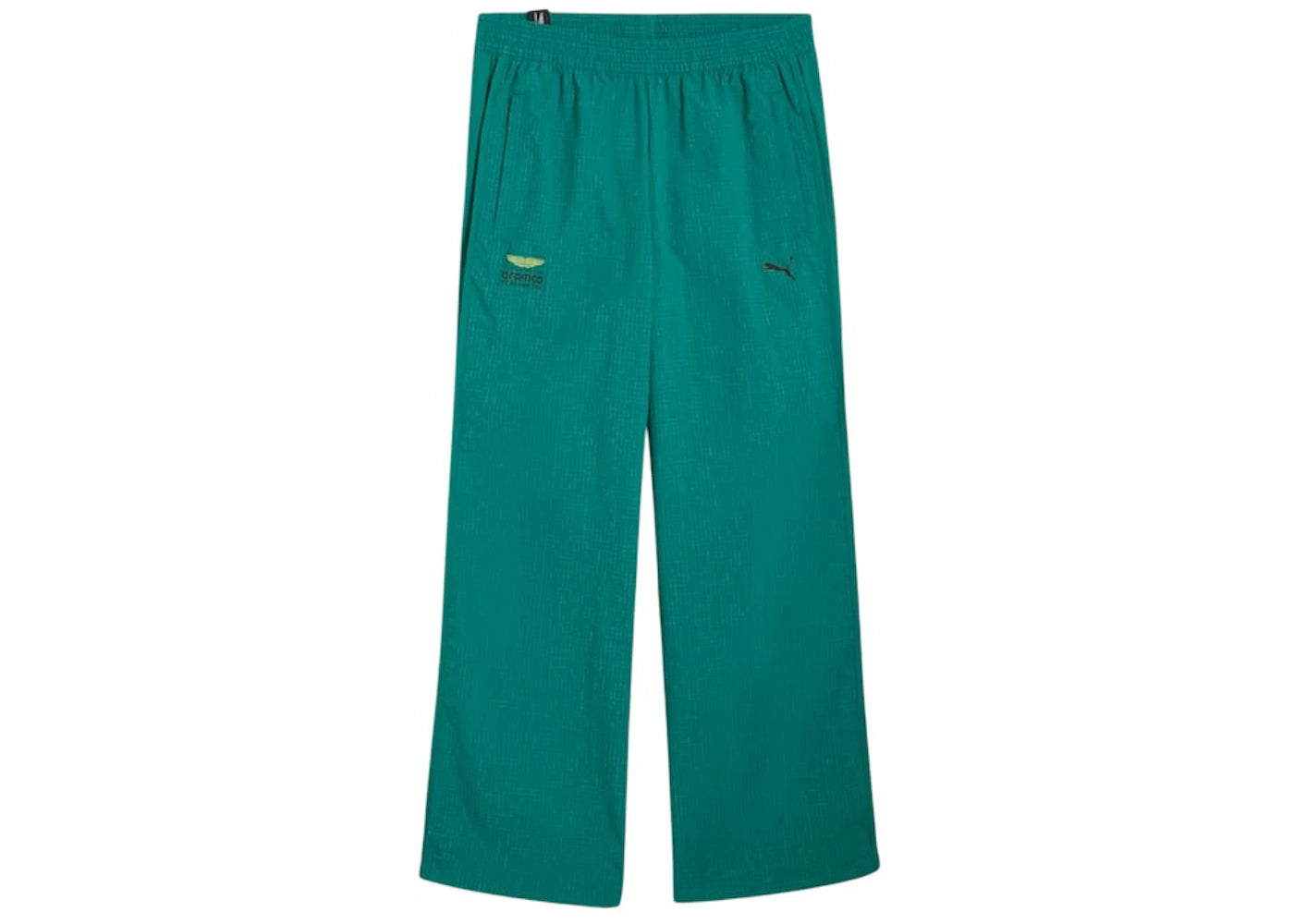 Puma Aston Martin Aramco Formula 1 Team T7 Pants Green Lux - vue secondaire A