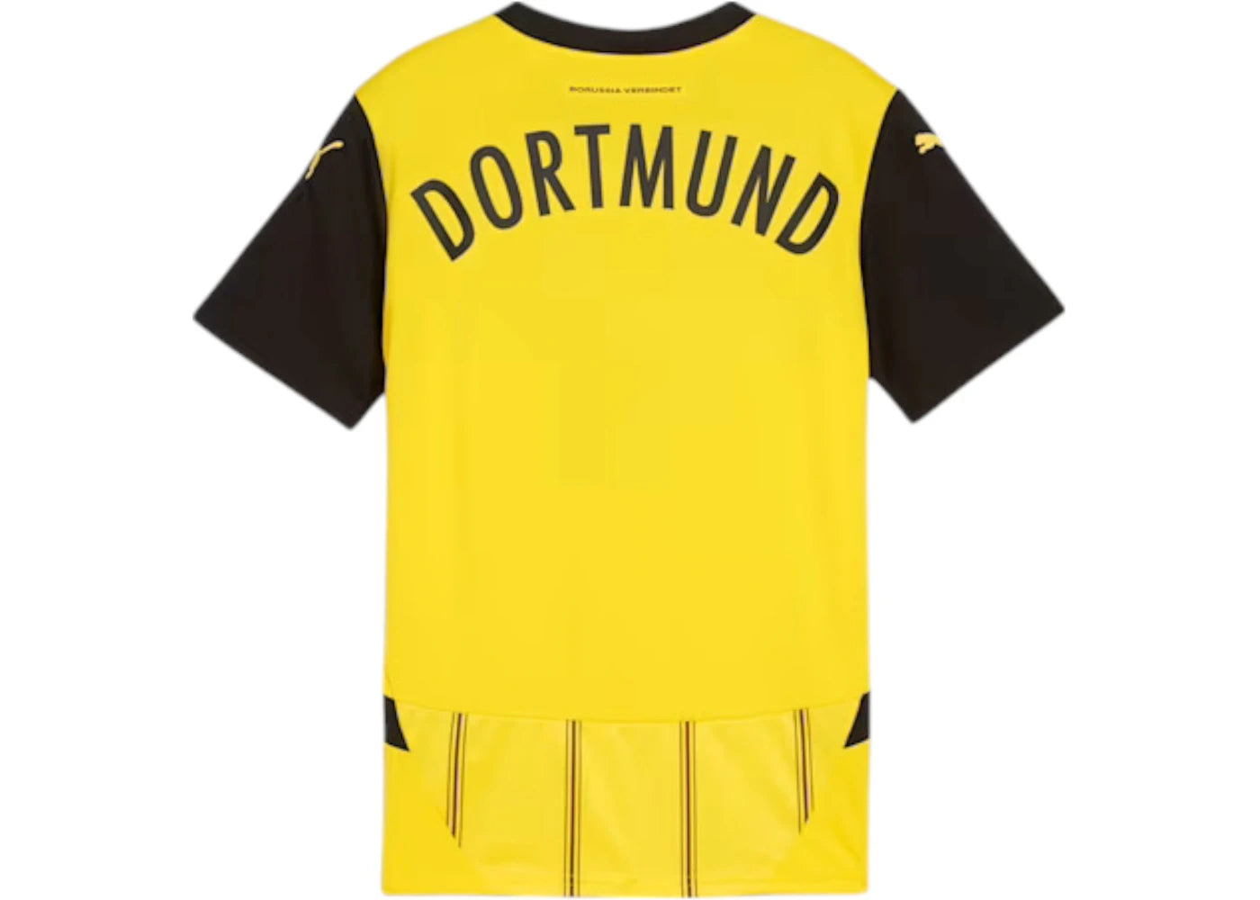 Puma Borussia Dortmund 24/25 Replica Home Jersey Faster Yellow/Black - vue secondaire B