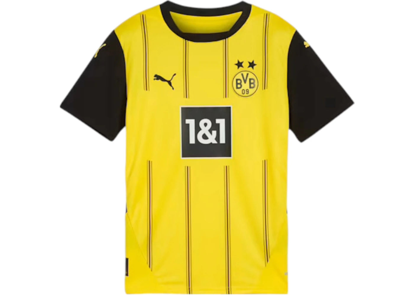 Puma Borussia Dortmund 24/25 Replica Home Jersey Faster Yellow/Black - vue secondaire A