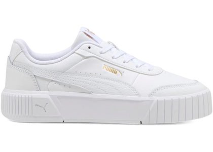Puma Carina Mia White Gold (Women's) - authentic Puma sneakers