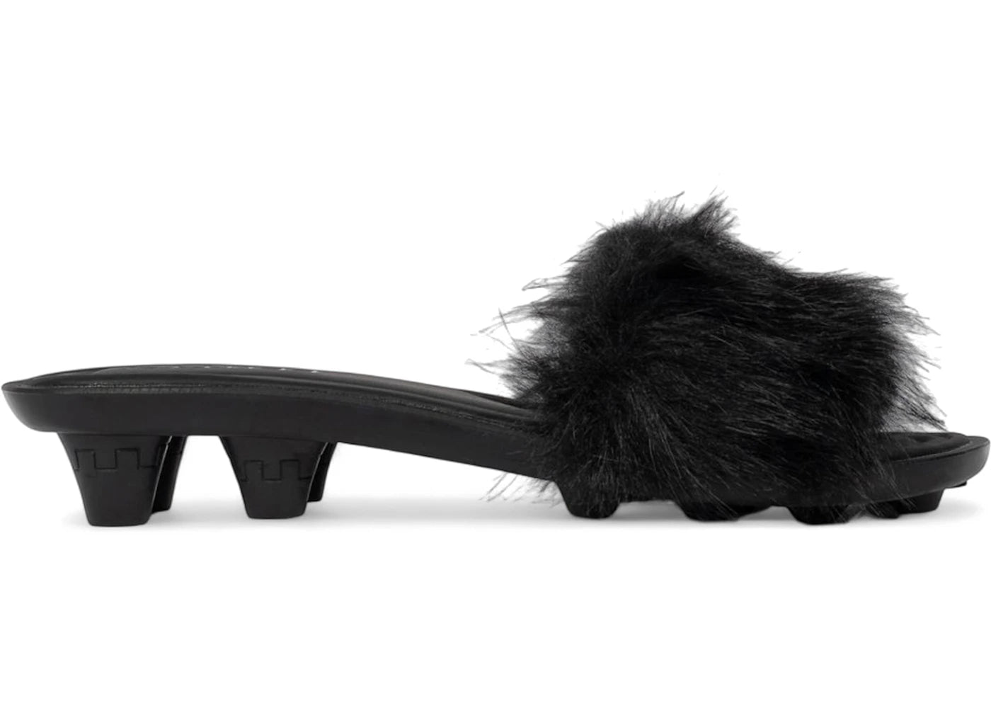 Puma Cat Cleat Sandals Fenty Chic Fur Black (Women's) - vue 360