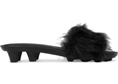 Puma Cat Cleat Sandals Fenty Chic Fur Black (Women's)