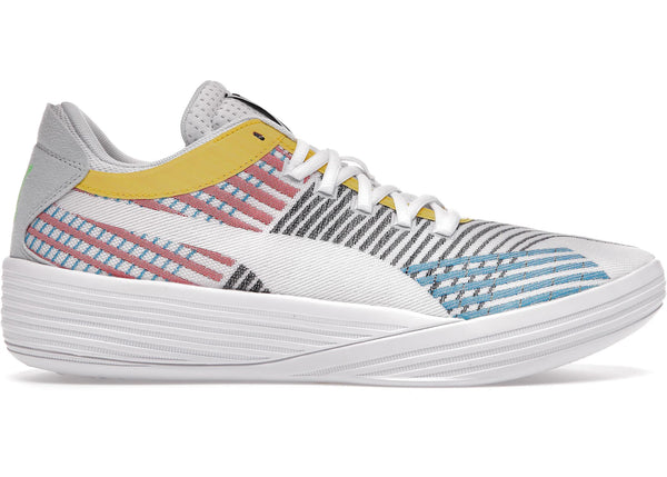 Puma Clyde All-Pro White Blue Atoll sneakers - authentic Puma shoes
