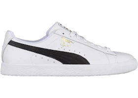 Puma Clyde Core Leather Foil White - authentic Puma sneakers
