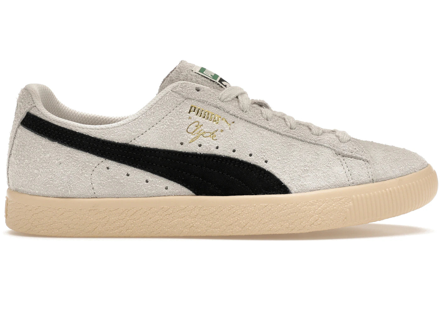 Puma Clyde Hairy Suede Sedate Grey