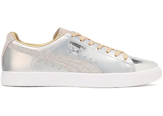 Puma Clyde Sorayama Silver Gold sneakers - authentic Puma shoes