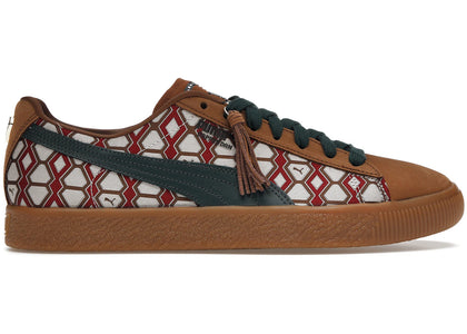 Puma Clyde Tassle Dapper Dan Frair Brown sneakers - authentic Puma shoes