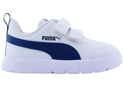Puma Courtflex V3 V White Royal (TD) - sneakers view 2