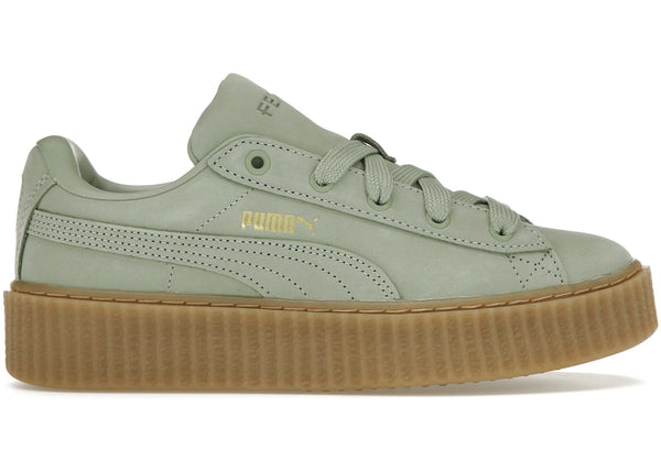 Puma Creeper Phatty Rihanna Fenty Green Fog sneakers - authentic Puma shoes