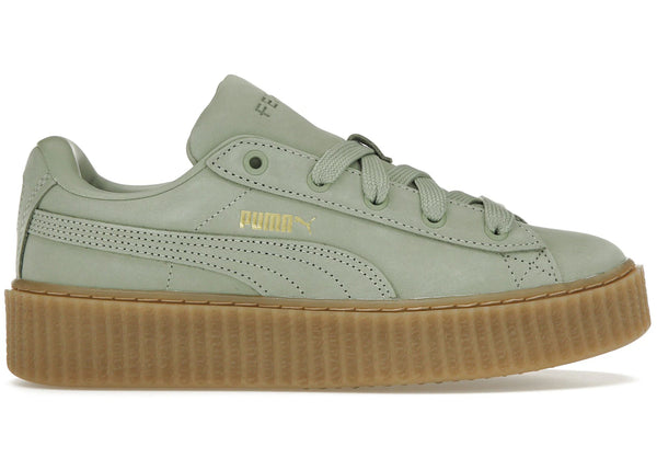 Puma Creeper Phatty Rihanna Fenty Green Fog (Women's) sneakers - authentic Puma shoes