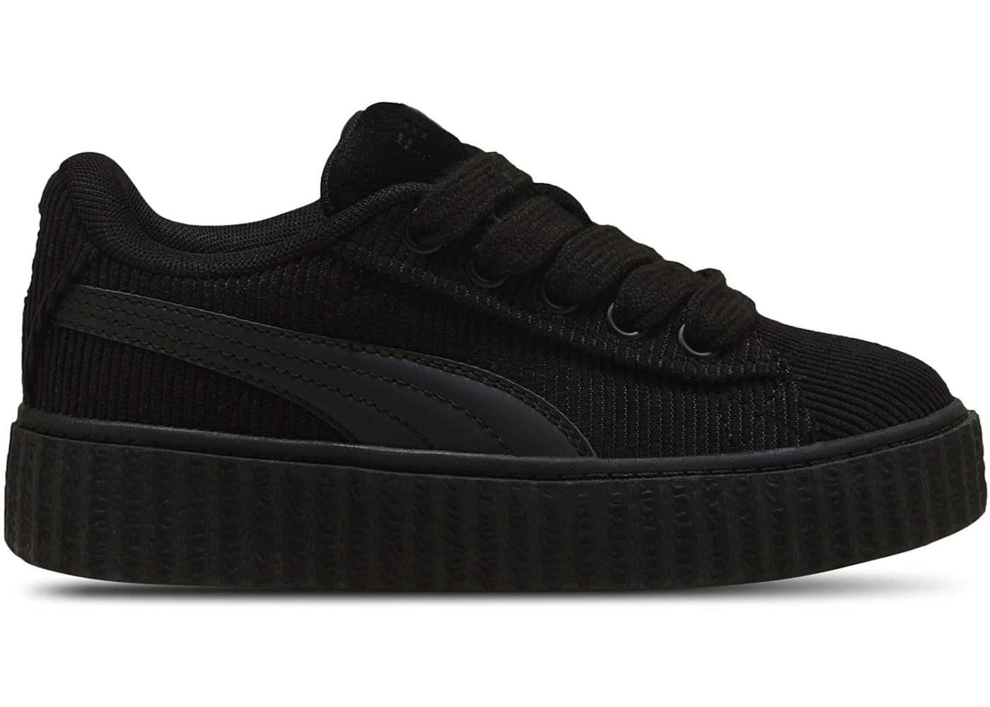 Puma Creeper Phatty Rihanna Fenty Corduroy Black (PS) - vue 360
