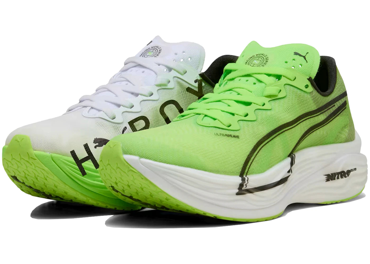 Puma Deviate Nitro Elite 3 HYROX Green Glare (Women's) - vue secondaire B