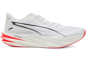 Puma Deviate Pure Nitro White Ultra Red Silver - vue 360