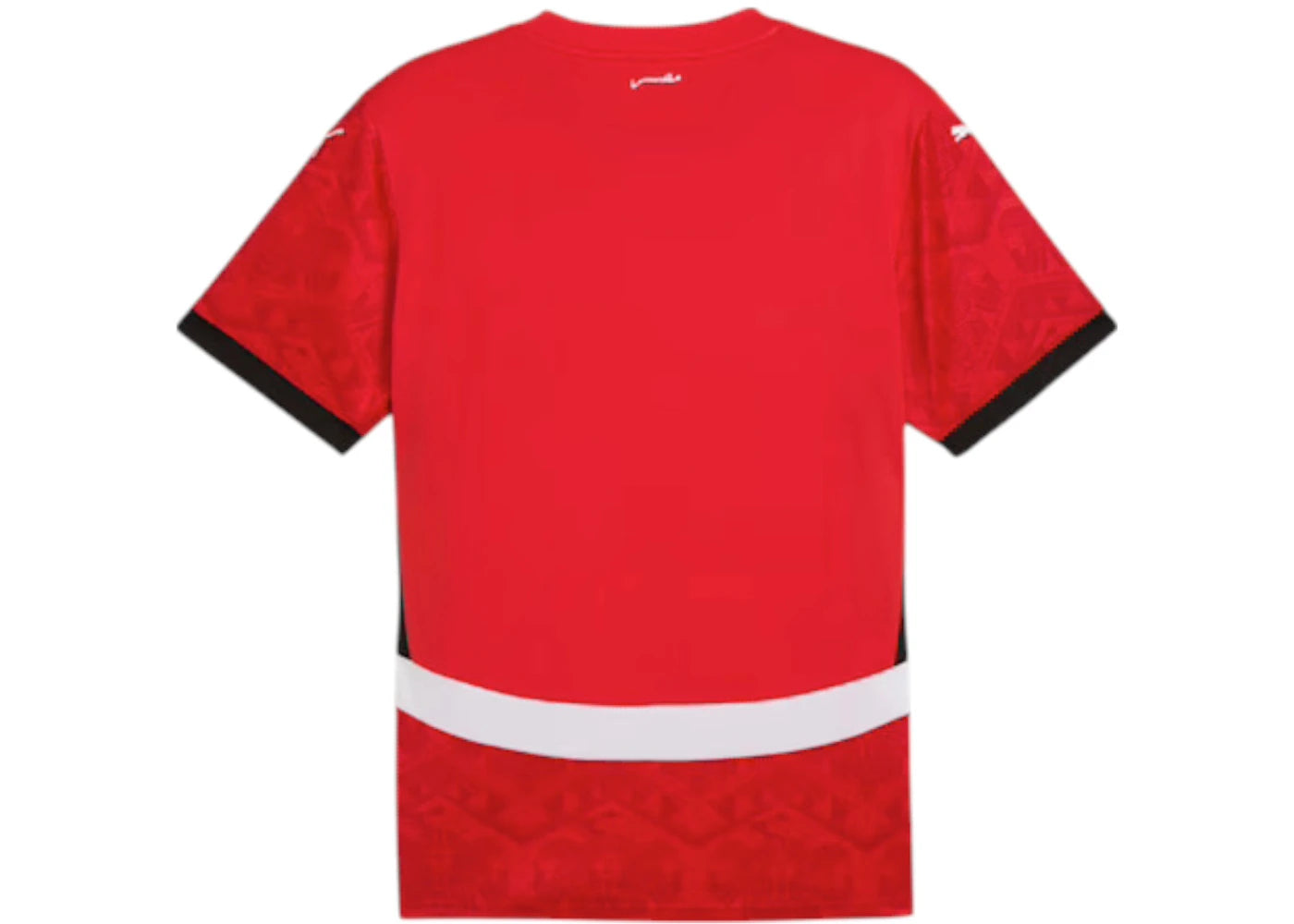 Puma Egypt 2025 Home Jersey Red/Black - vue secondaire B