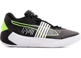 Puma Fusion Nitro Black Green Glare - vue 360