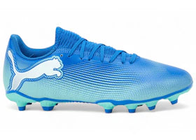 Puma Future 7 Play FG/AG Hyperlink Blue Mint White