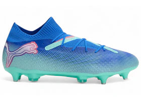 Puma Future 7 Pro MxSG Bluemazing White Electric Peppermint - vue 360