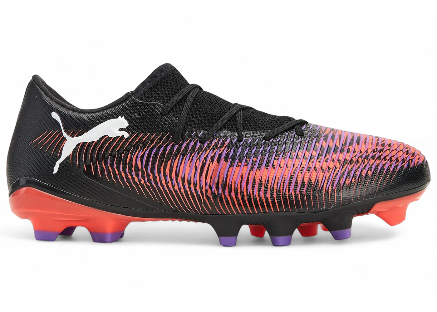 Puma Future 8 Match Low FG/AG Black White Glowing Red - vue secondaire A