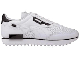 Puma Future Rider Contrast White Black - vue 360