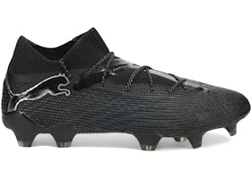 Puma Future Ultimate 7 FG/AG Eclipse Pack Black Silver - authentic Puma sneakers