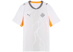 Puma Iceland Away Big Kids' Jersey PUMA White/Cool Dark Gray - vue 360