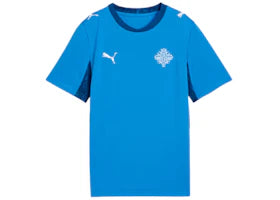 Puma Iceland Home Big Kids' Jersey Electro Royal/PUMA White - vue 360