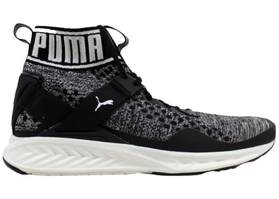Puma Ignite EvoKnit Black/Quiet Shade-White