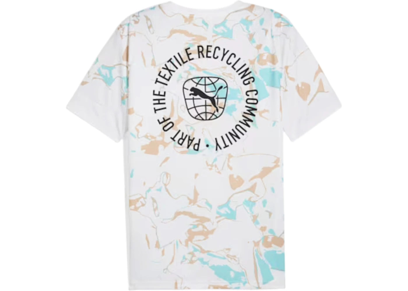 Puma Individual EARTH DAY Jersey White/Light Sand - vue secondaire B