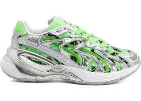 Puma Inverse RIPNDIP Silver Fluro Green - authentic Puma sneakers