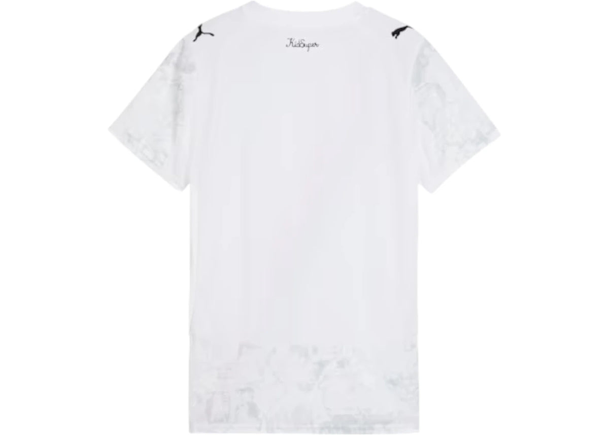 Puma KidSuper Women's Manchester City Replica Jersey White/Black - vue secondaire B