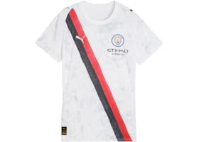Puma KidSuper Women's Manchester City Replica Jersey White/Black - vue 360
