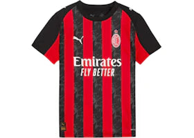 Puma Kids AC Milan '25/'26 Home Replica Jersey For All Time Red/Black