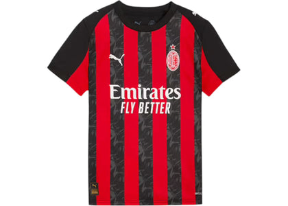 Puma Kids AC Milan '25/'26 Home Replica Jersey For All Time Red/Black - apparel view 2