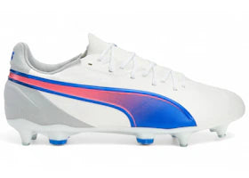 Puma King Match MxSG White Bluemazing Flat Light Grey Sunset Glow - authentic Puma sneakers