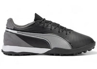 Puma King Match TT Black White Cool Dark Gray