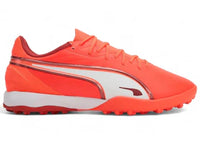 Puma King Match TT Glowing Red White Red Fire