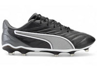 Puma King Pro FG/AG Black White Cool Dark Grey