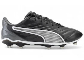 Puma King Pro FG/AG Black White Cool Dark Grey