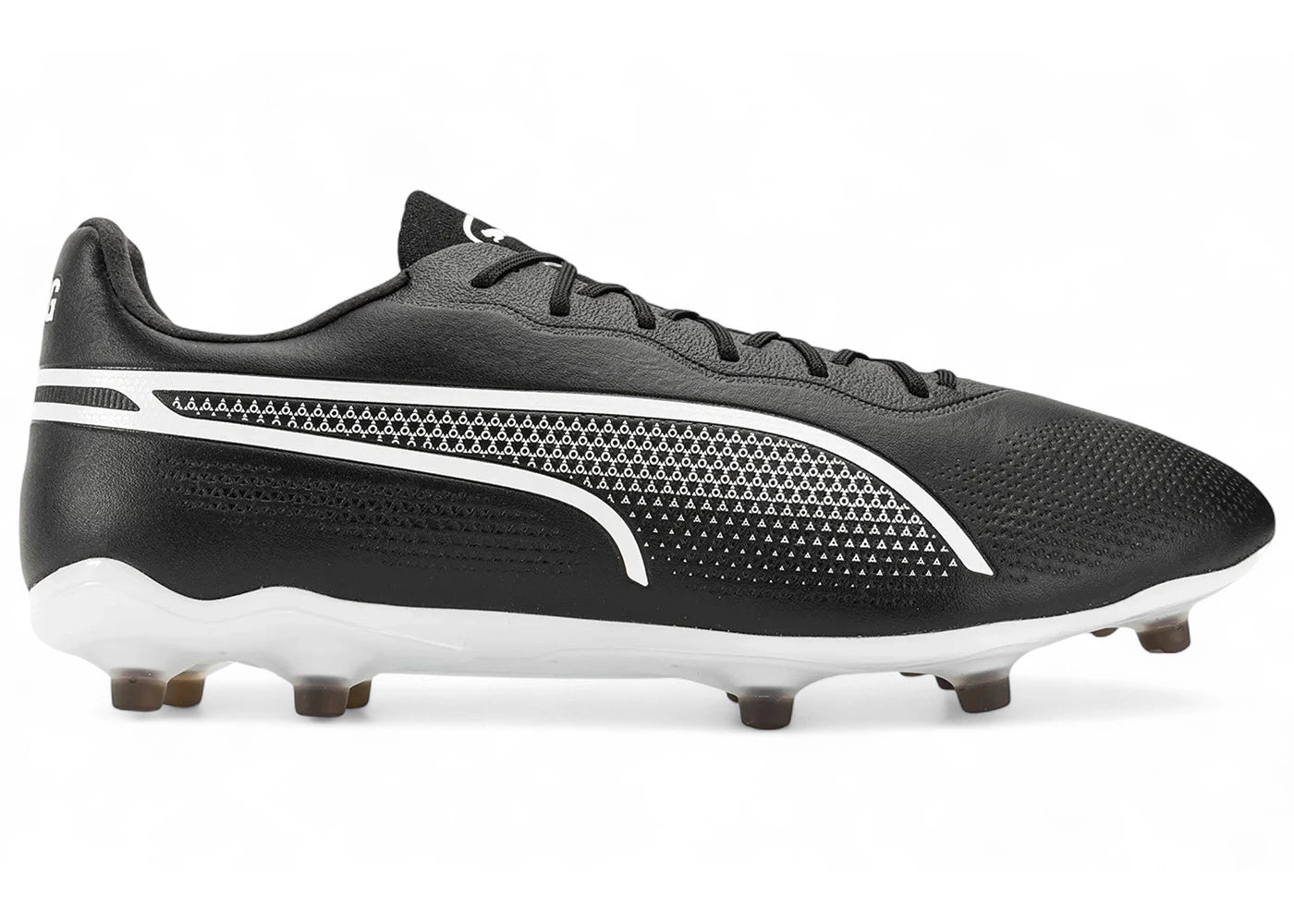 Puma King Pro FG/AG Black White - vue 360