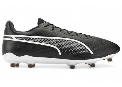 Puma King Pro FG/AG Black White - authentic Puma sneakers