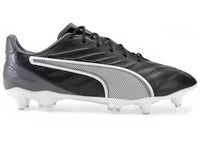 Puma King Pro MxSG Black White Cool Dark Gray