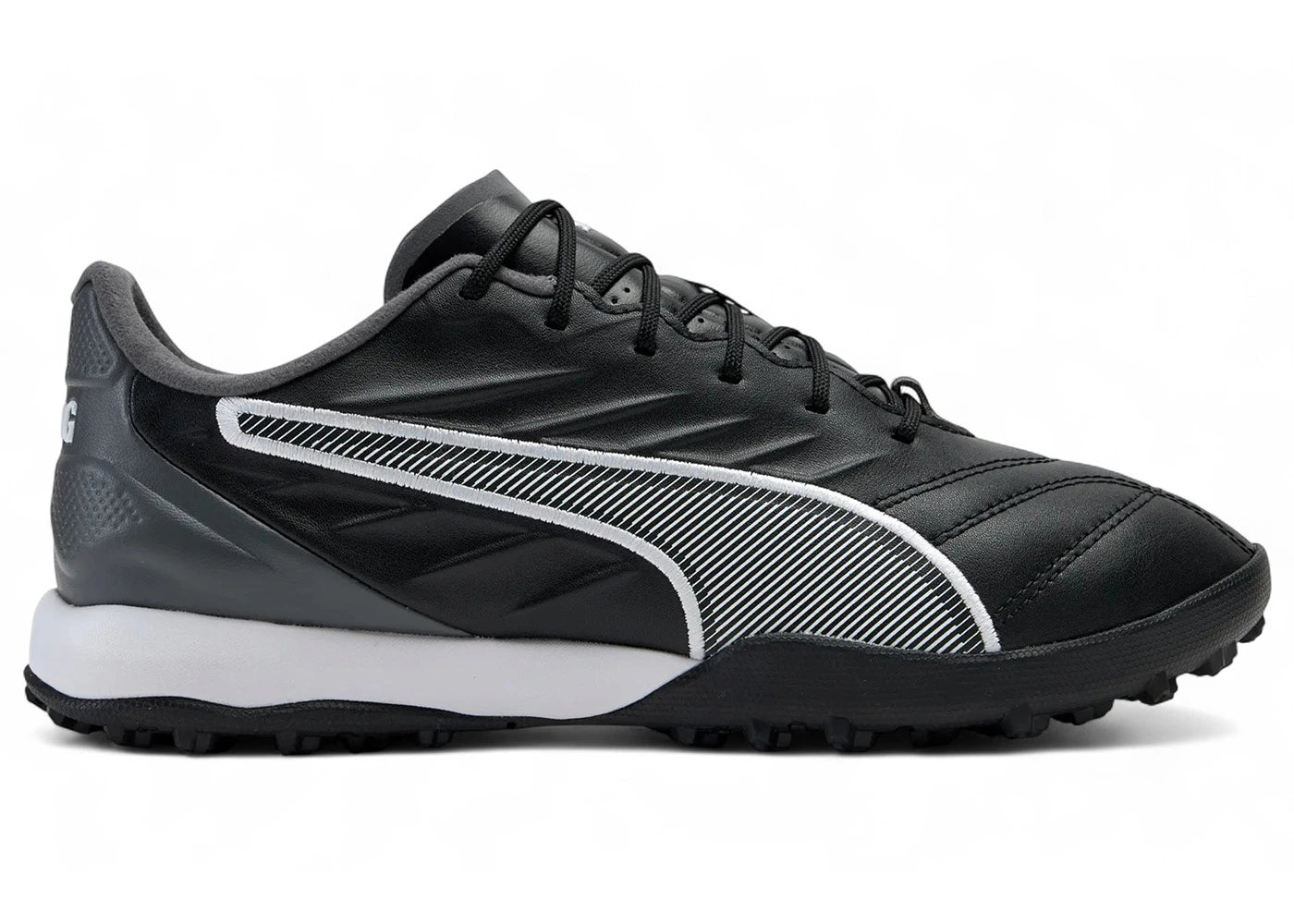 Puma King Pro TT Black White Cool Dark Gray - vue secondaire A
