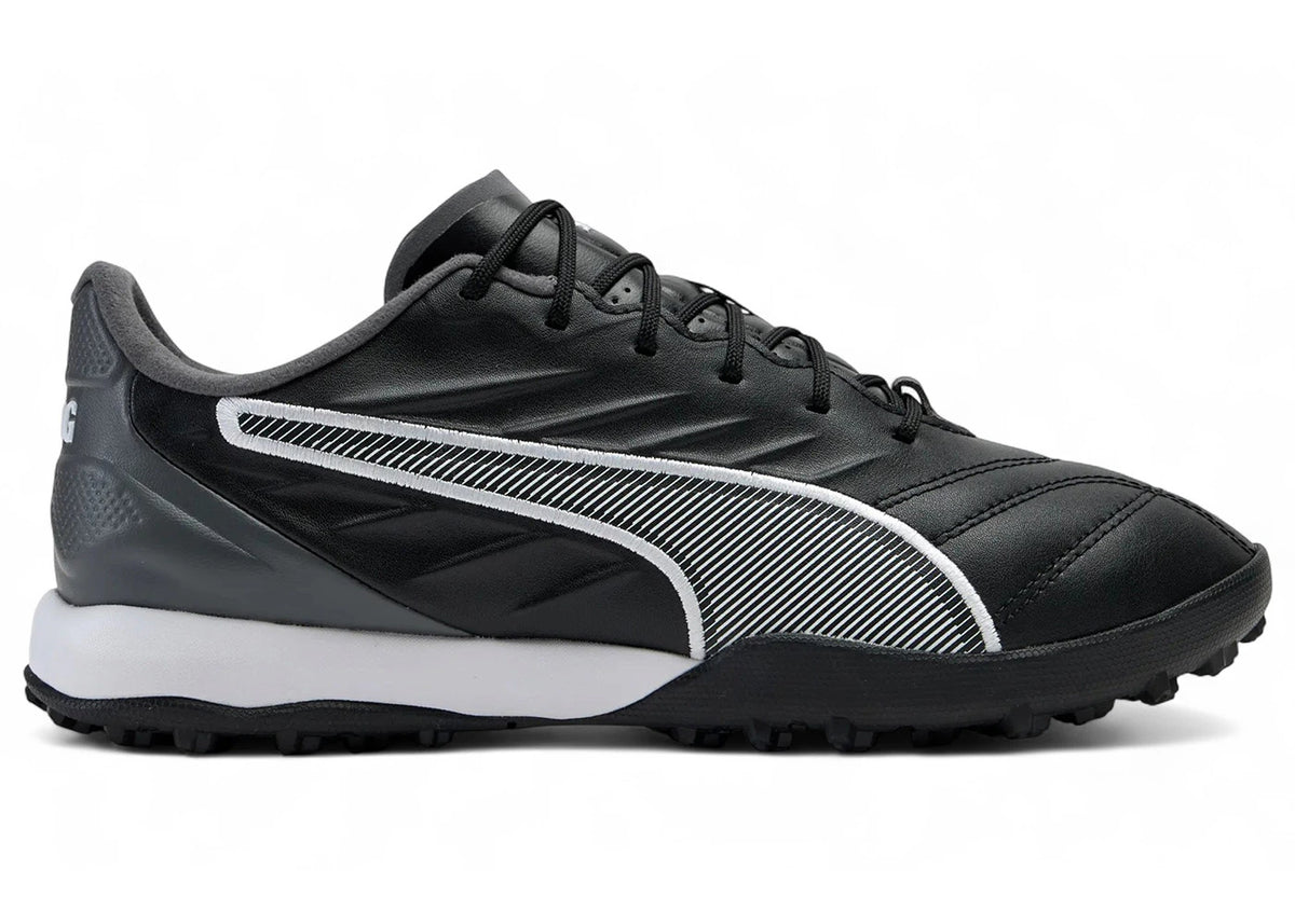 Puma King Pro TT Black White Cool Dark Gray - vue 360