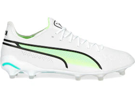 Puma King Ultimate FG/AG White Electric Peppermint