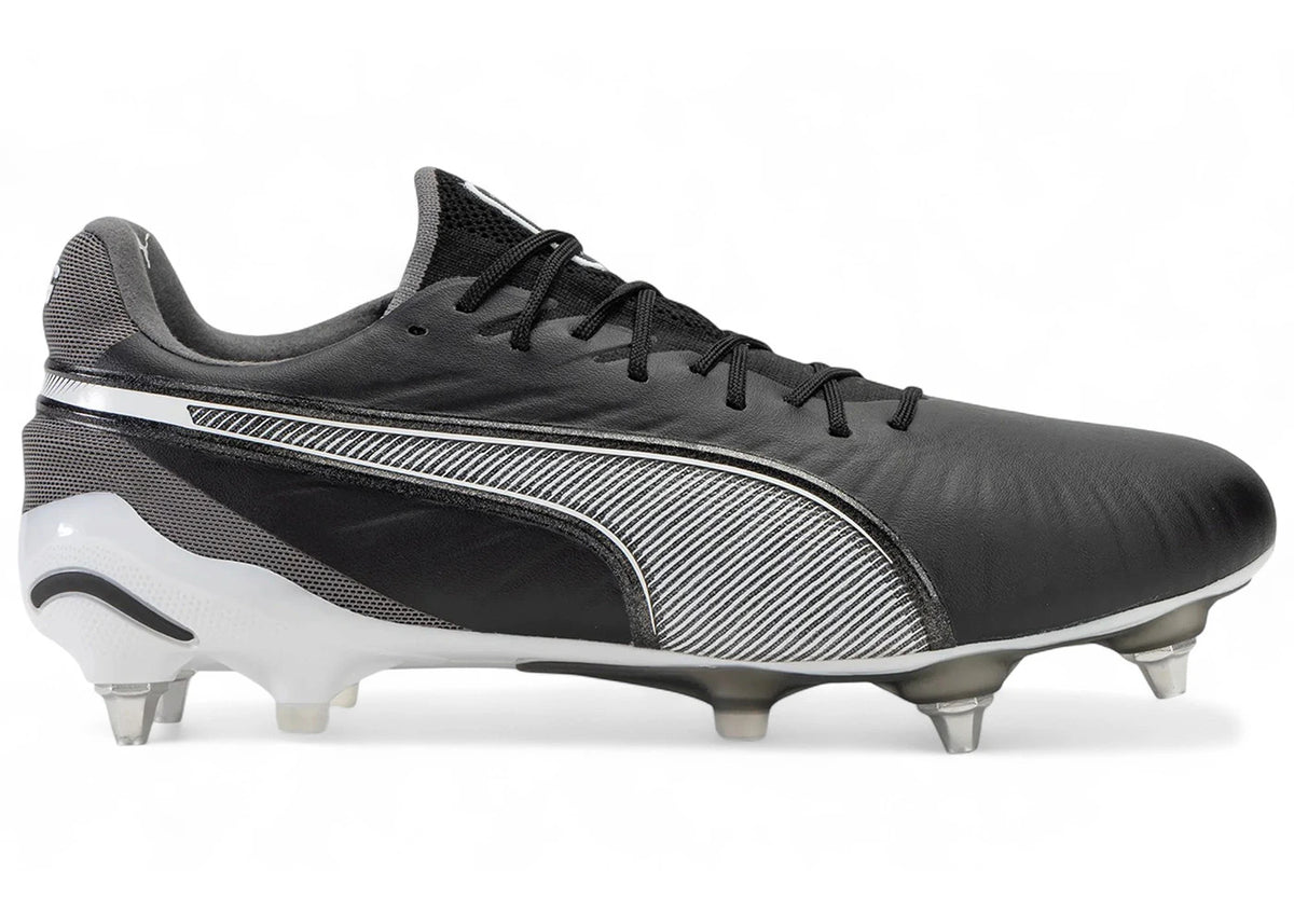 Puma King Ultimate MxSG Black White Cool Dark Grey - vue 360