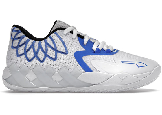 Puma LaMelo Ball MB.01 Lo Team Colors White Bluemazing sneakers - authentic Puma shoes