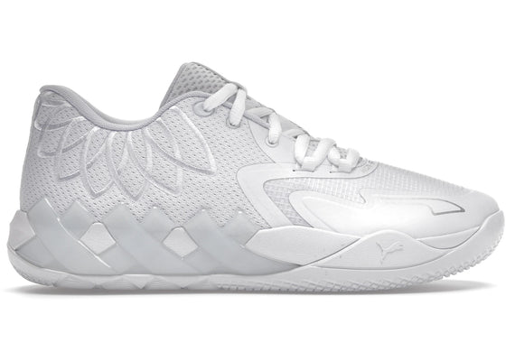 Puma LaMelo Ball MB.01 White Silver sneakers - authentic Puma shoes